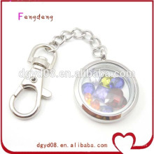 Stainless steel floating key chain